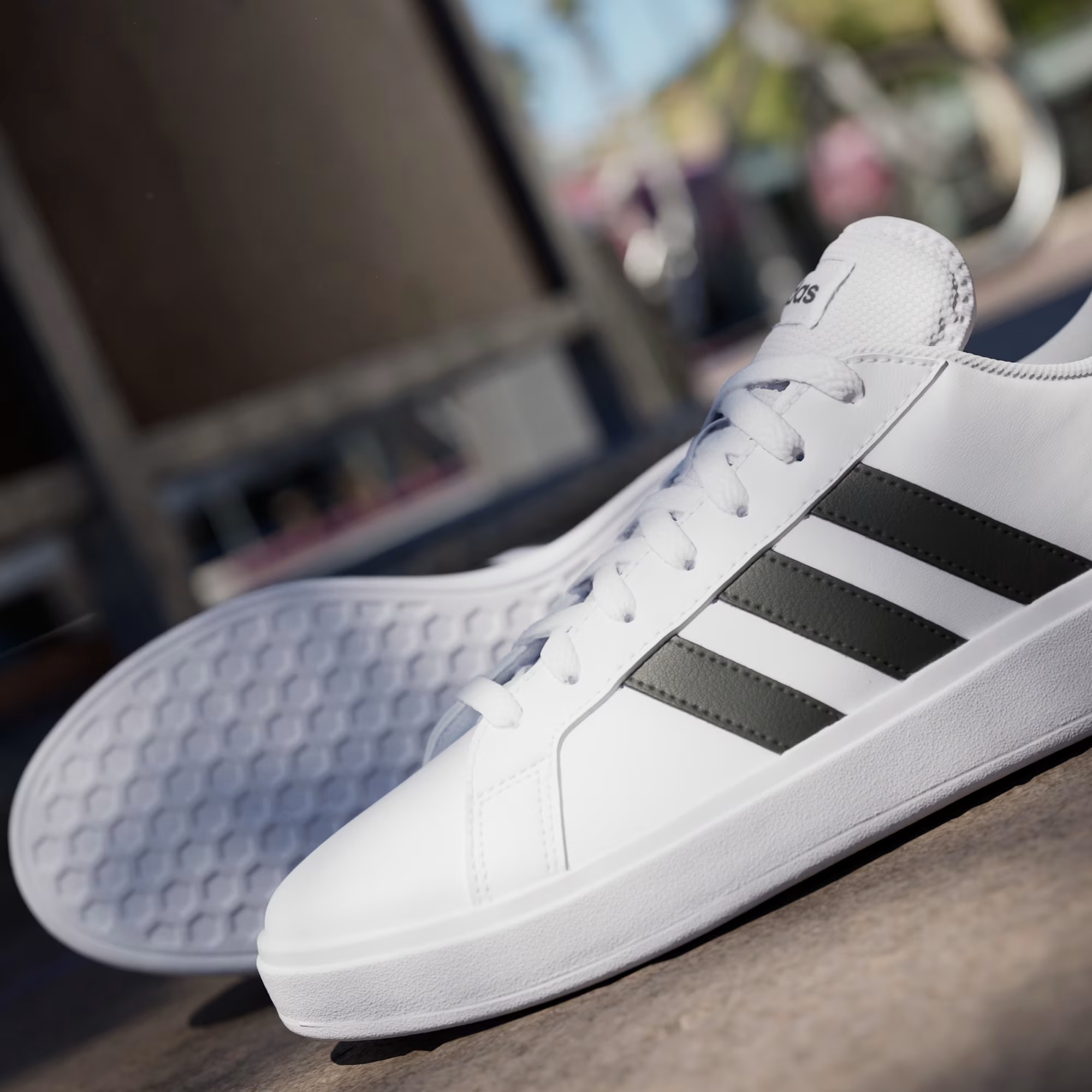 Zapatillas adidas Grand Court TD Lifestyle Court Casual GW9250 - Imagen 4